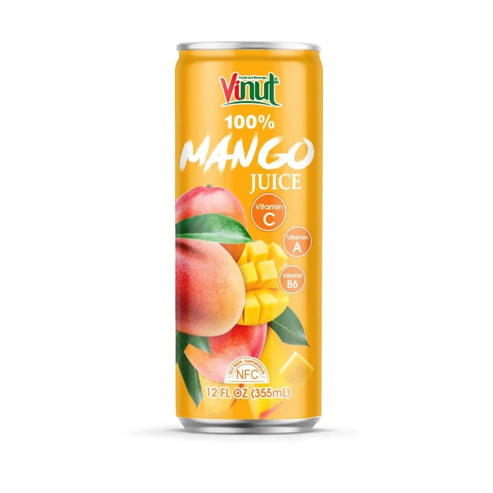 VINUT 100% Mango Juice, 355 mL