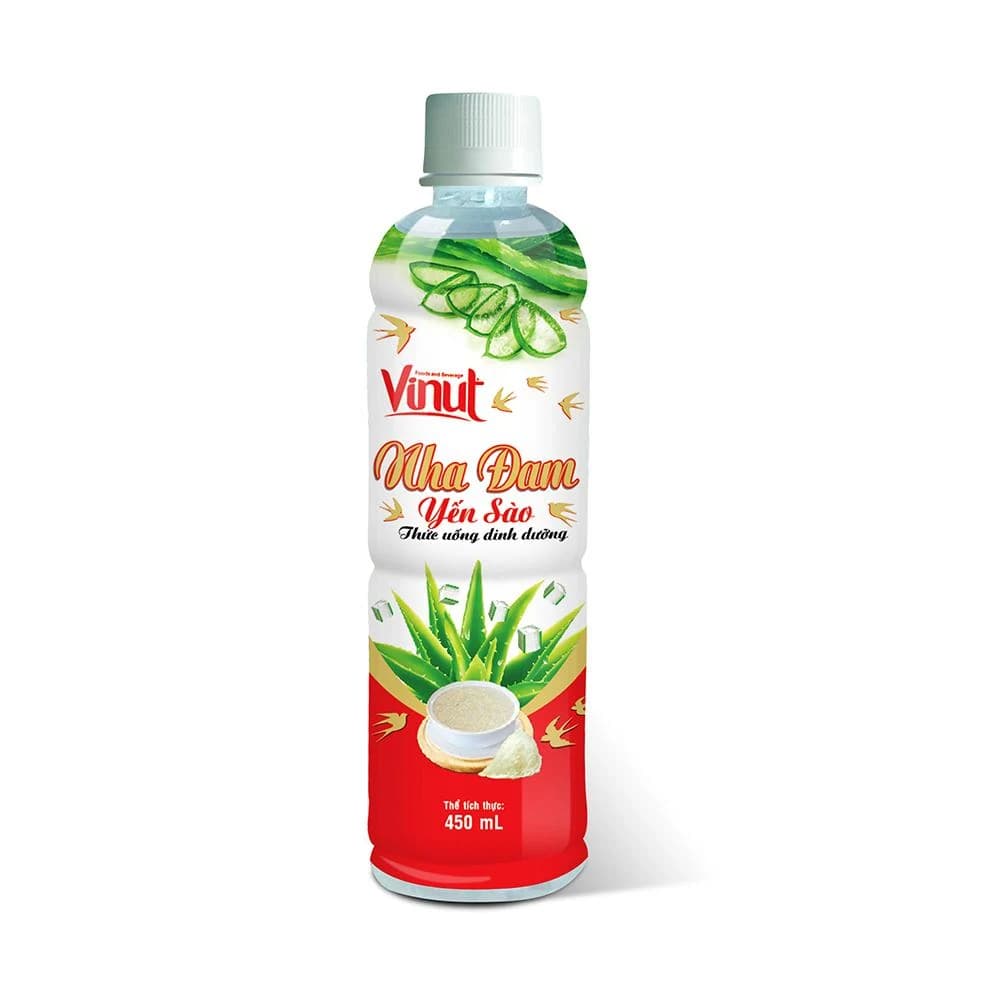 VINUT Aloe Vera and Bird's Nest Drink, 450 mL view 1