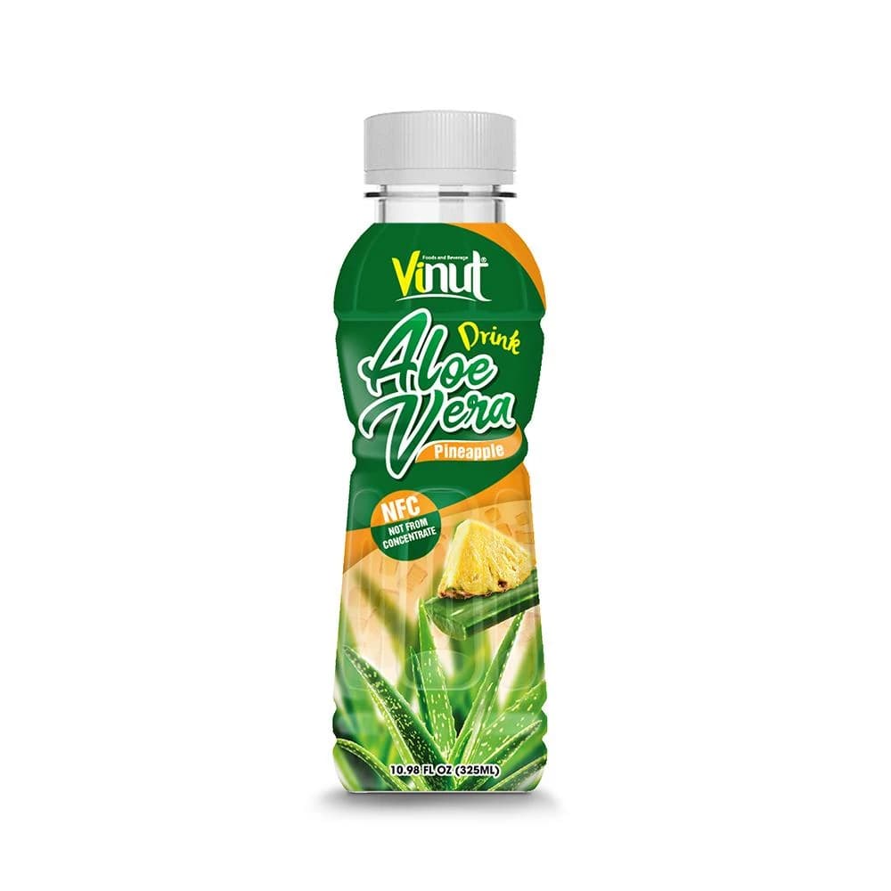 VINUT Aloe Vera Drink – Pineapple, 325 mL view 1