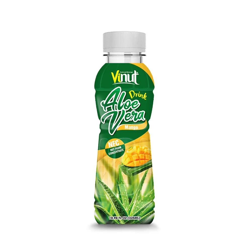 VINUT Aloe Vera Drink – Mango, 325 mL view 1