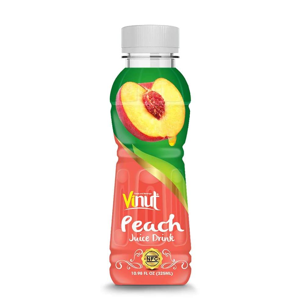 VINUT Peach Juice Drink, 325 mL