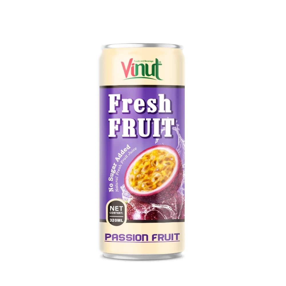 VINUT Fresh Fruit – Passion Fruit, 320 mL