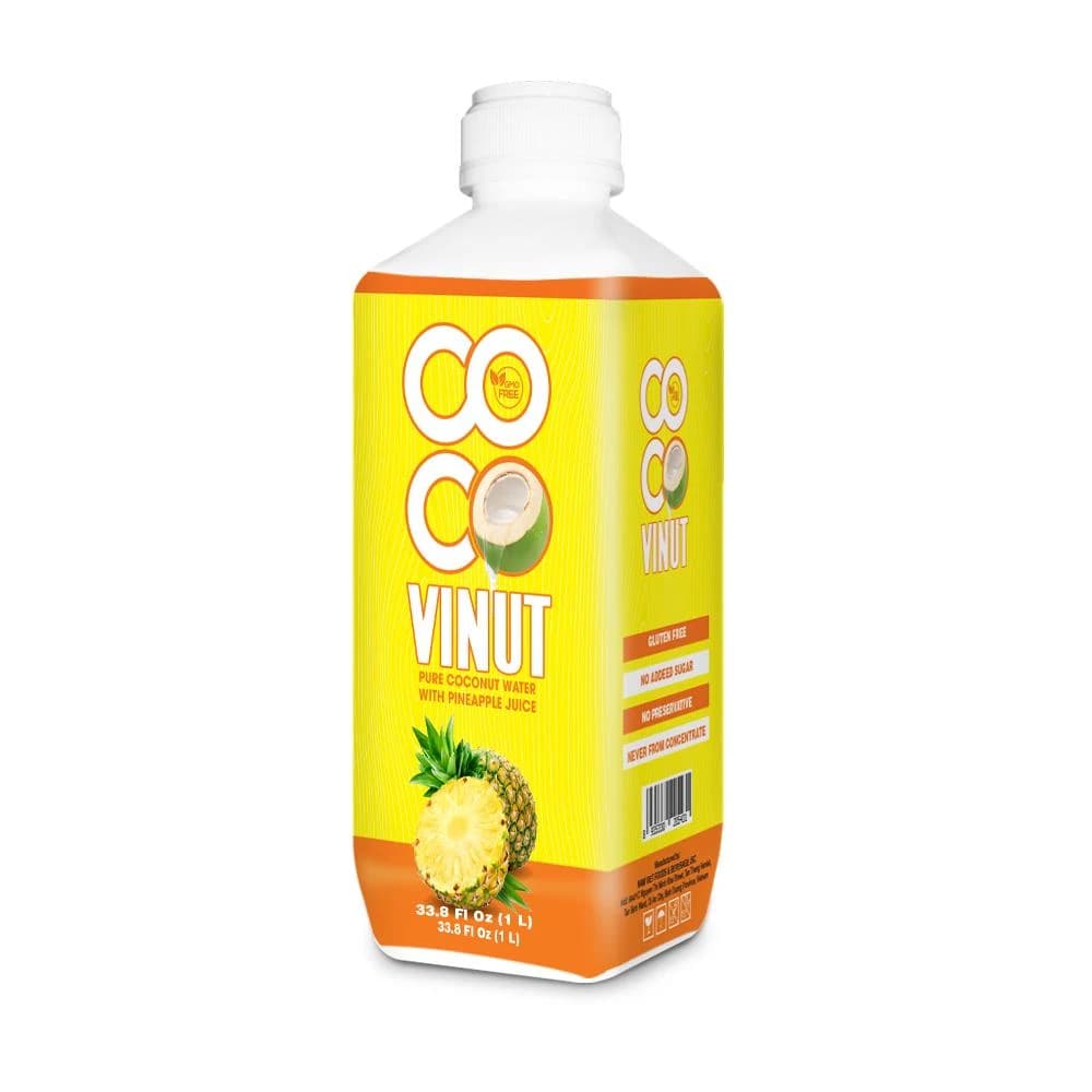 COCO VINUT Pure Coconut Water with Pineapple Juice, 1 L view 1