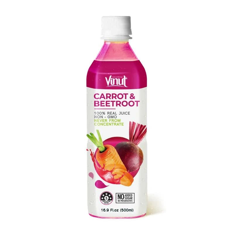 VINUT Carrot & Beetroot Juice, 500 mL