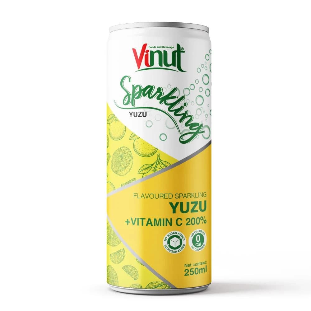 VINUT Sparkling Yuzu with Vitamin C, 250 mL view 1