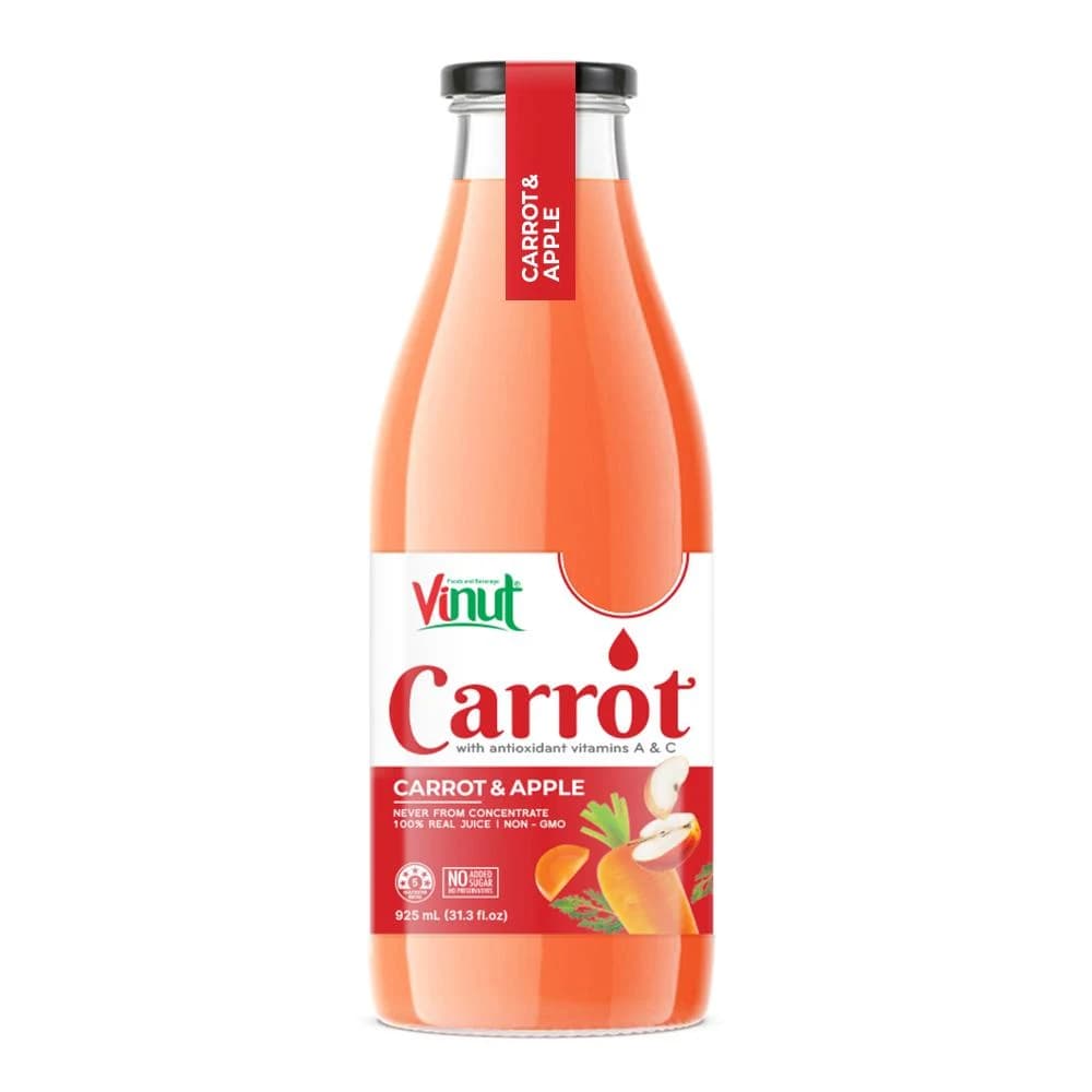 VINUT Carrot & Apple Juice, 925 mL