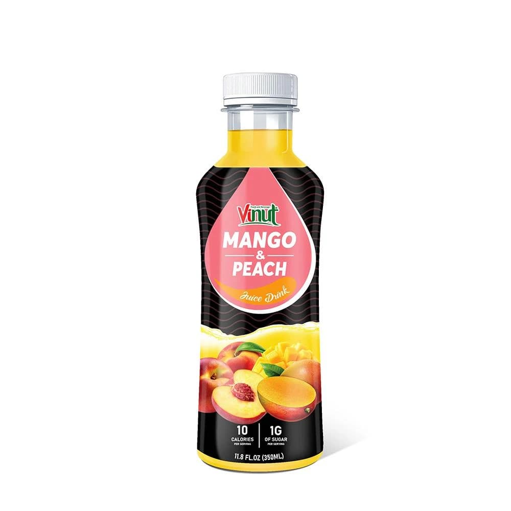 VINUT Mango & Peach Juice Drink, 350 mL