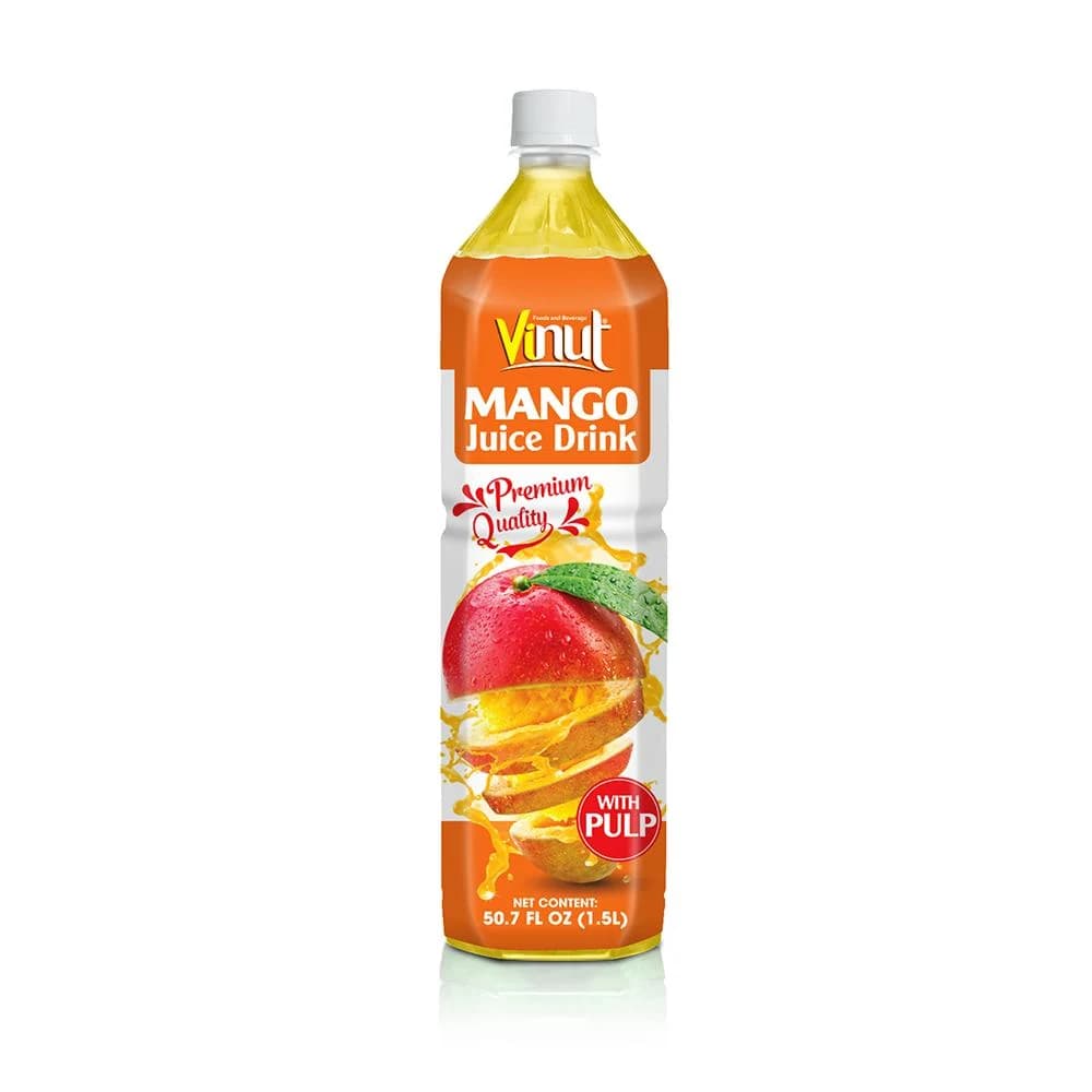 VINUT Mango Juice Drink with Pulp, 1.5 L