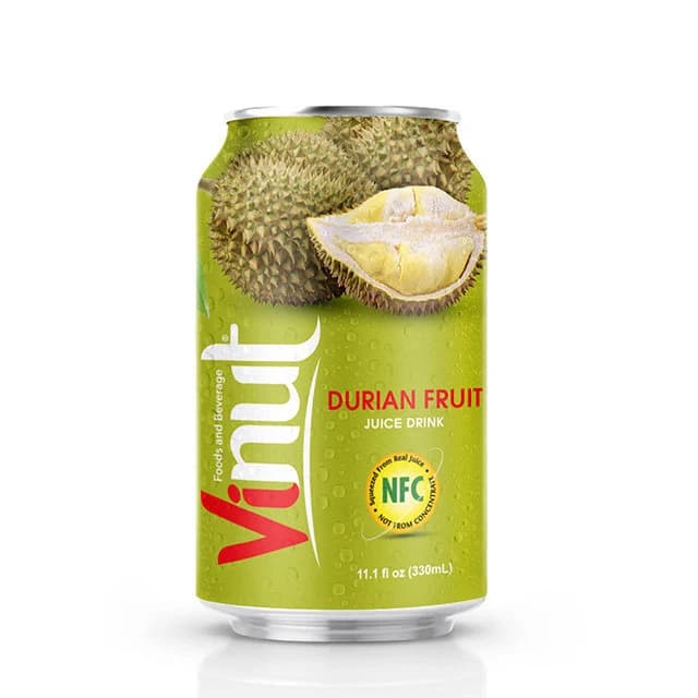 VINUT Durian Fruit Juice Drink, 330 mL view 1