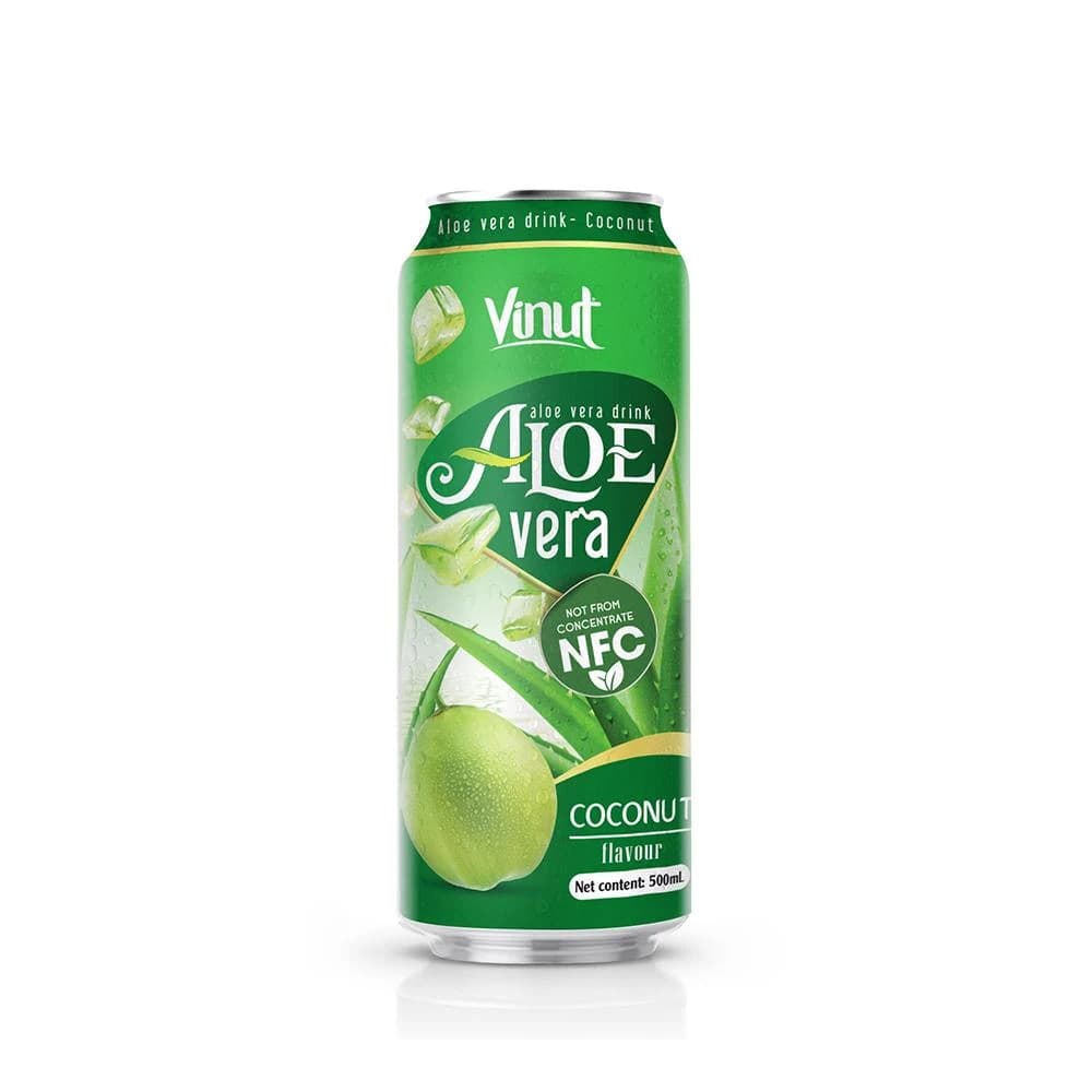 VINUT Aloe Vera Drink – Coconut Flavour, 500 mL view 1