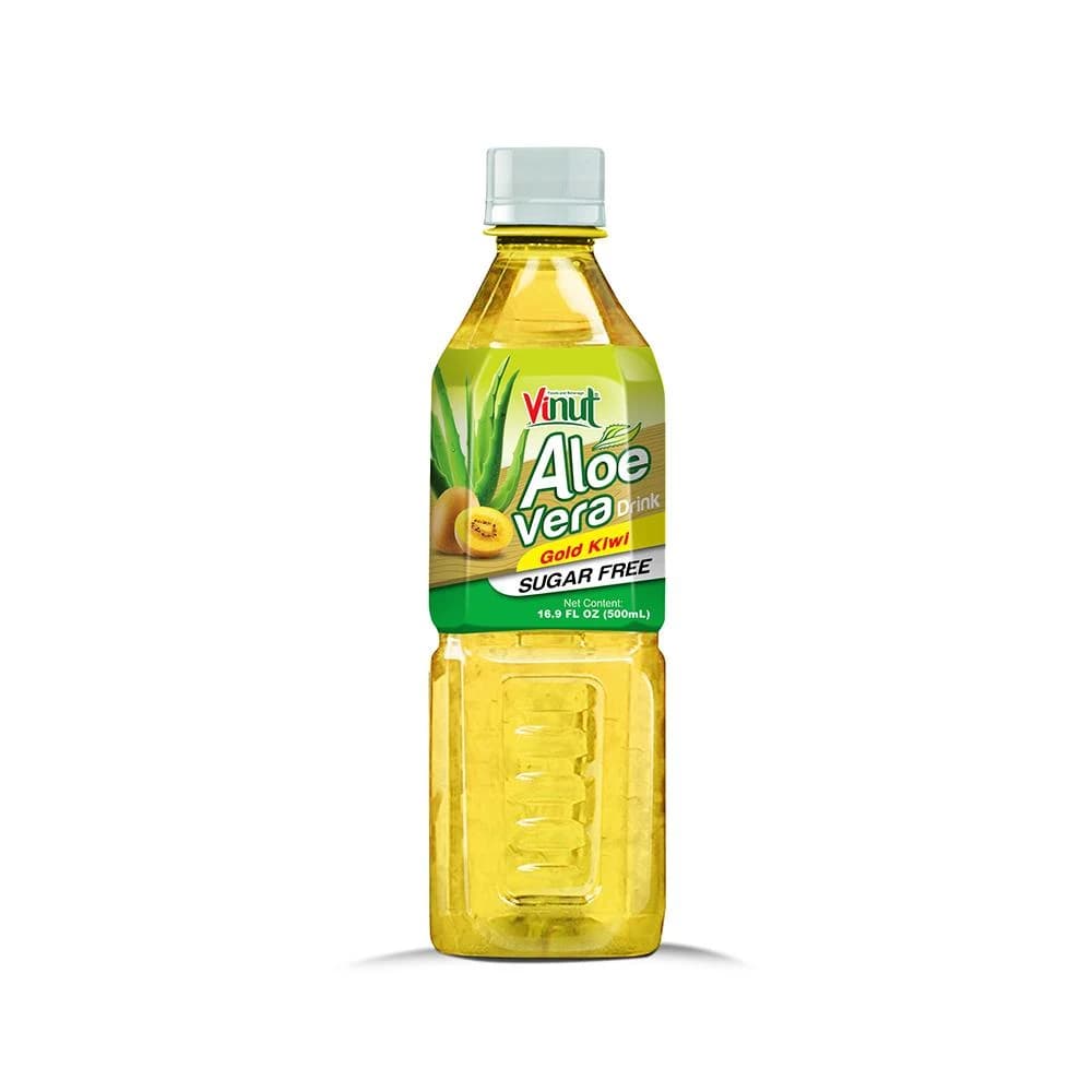 VINUT Aloe Vera Drink – Gold Kiwi, Sugar Free, 500 mL view 1