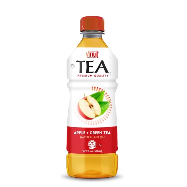 VINUT TEA – Apple + Green Tea, 500 mL view 1