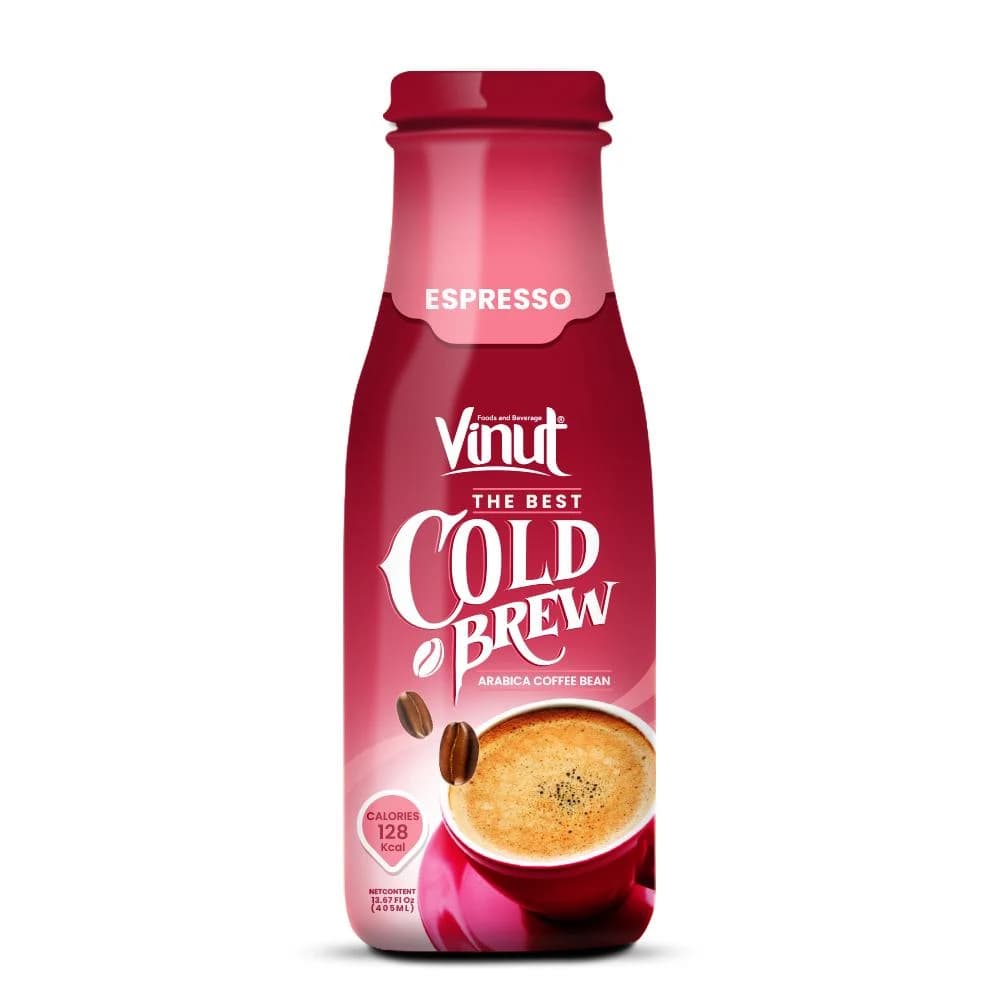 VINUT Cold Brew Espresso Coffee, 405 mL view 1