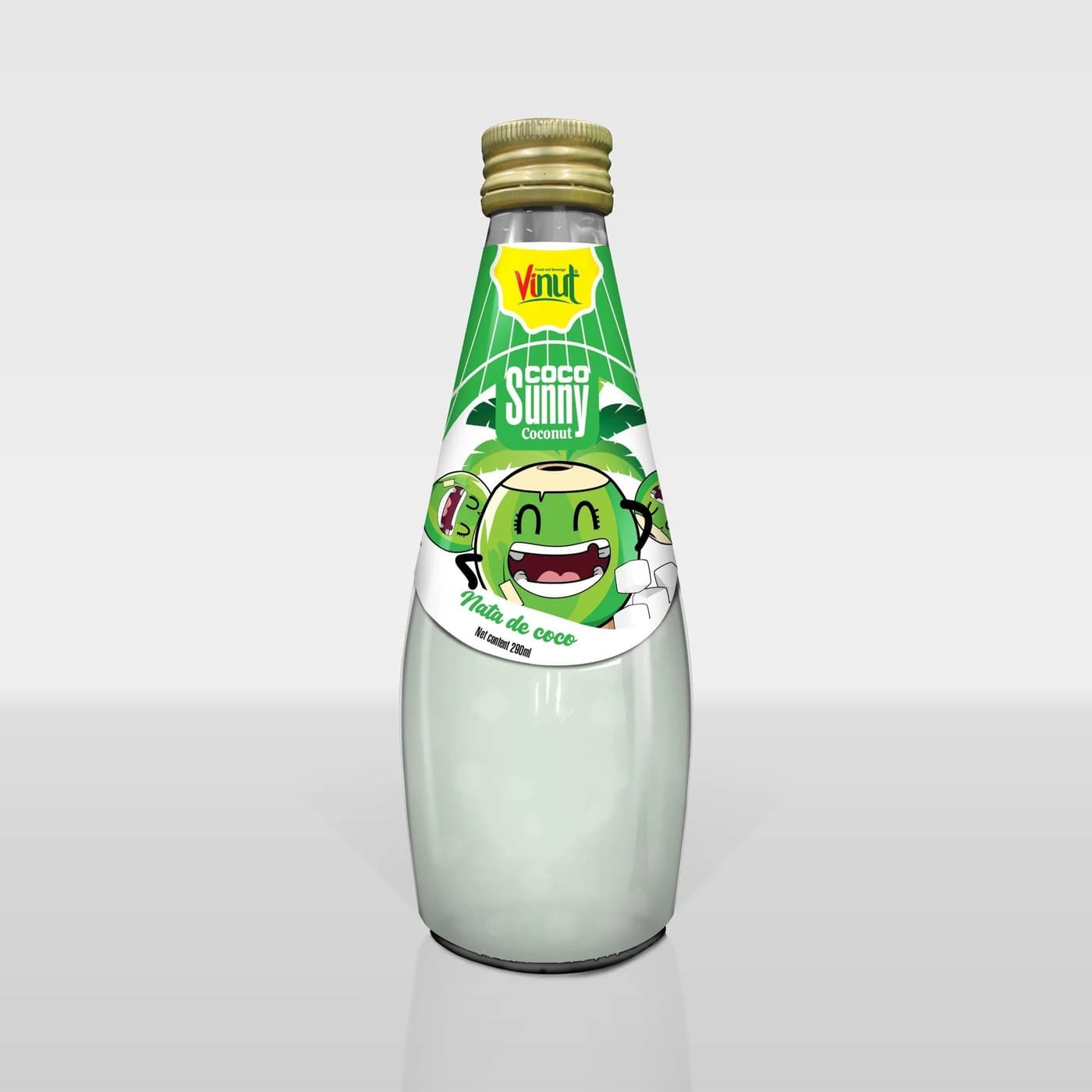 VINUT Coco Sunny – Coconut with Nata de Coco, 290 mL view 1