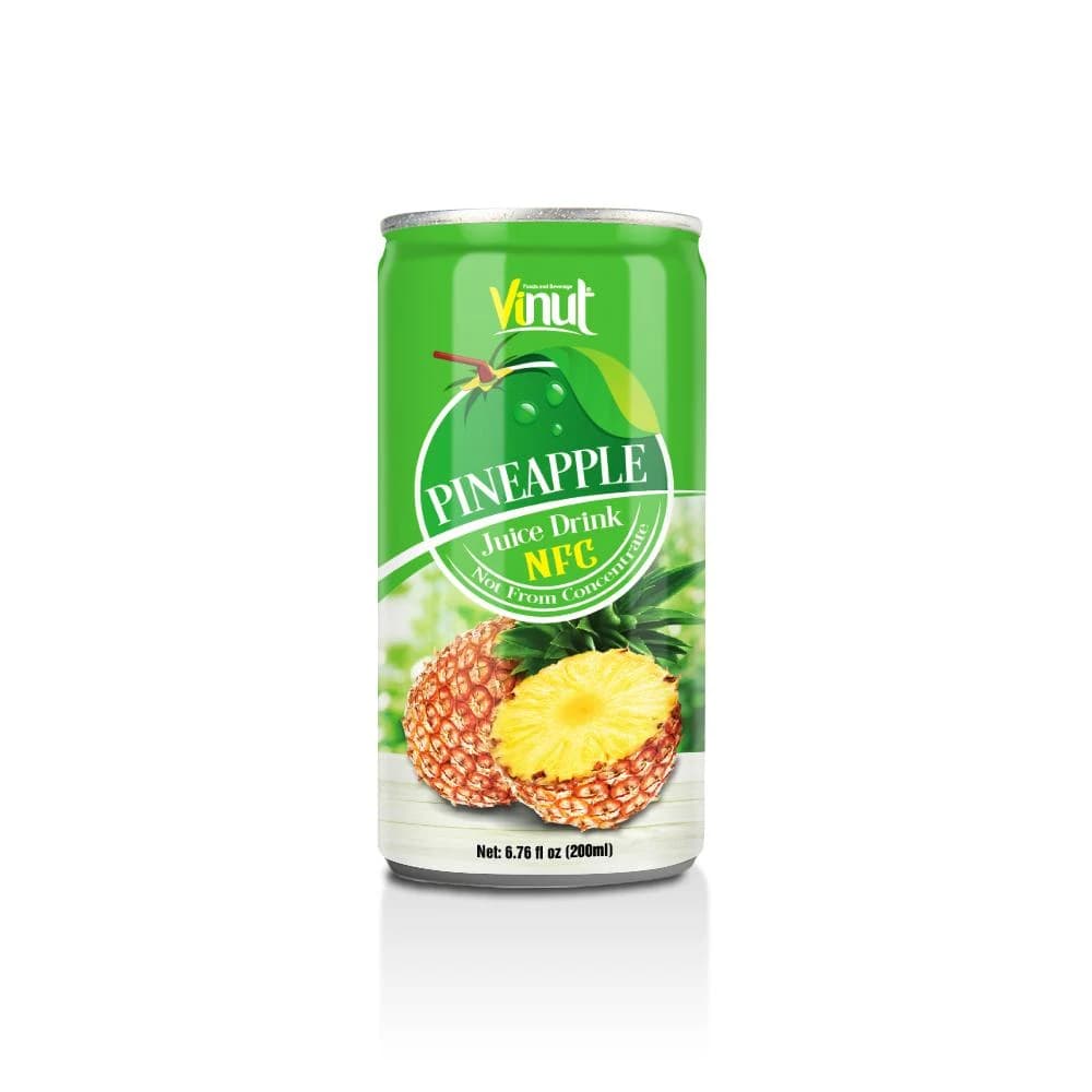 VINUT Pineapple Juice Drink NFC, 200 mL view 1
