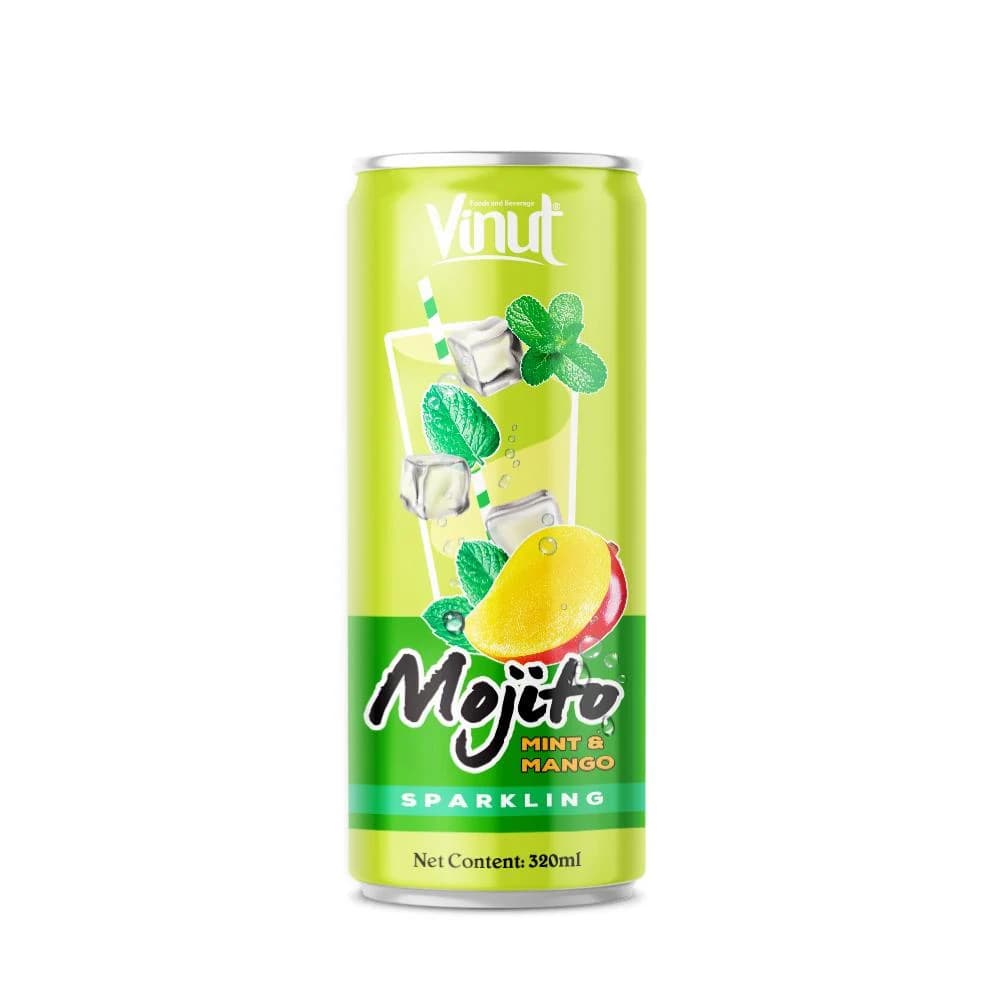 VINUT Sparkling Mojito – Mint & Mango, 320 mL view 1