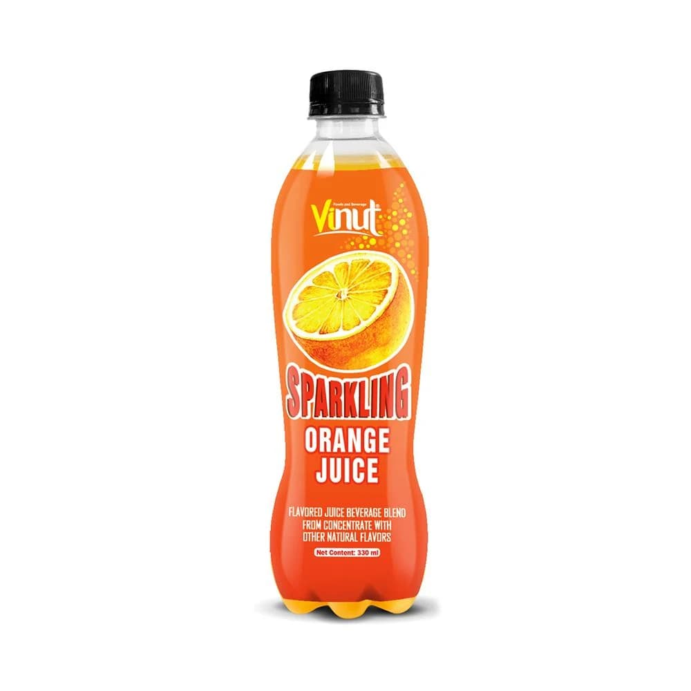 VINUT Sparkling Orange Juice Beverage, 330 mL view 1