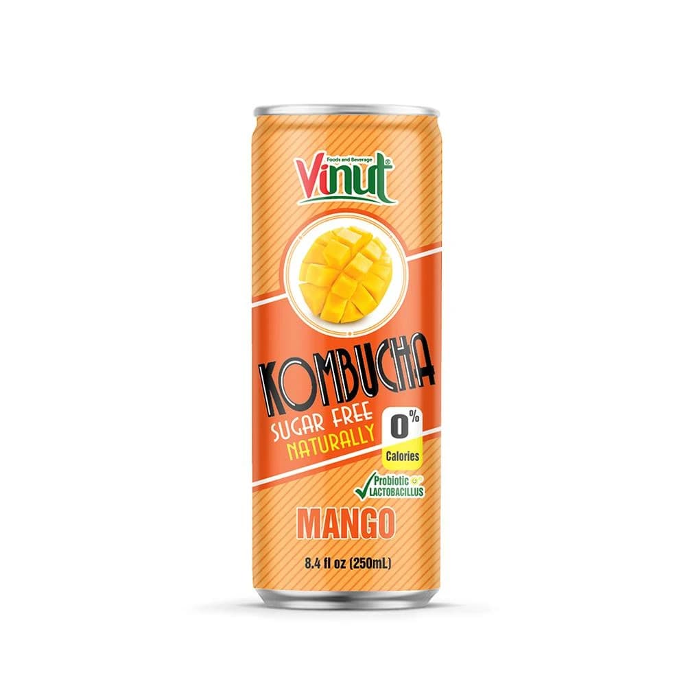 VINUT Kombucha – Mango, 250 mL view 1