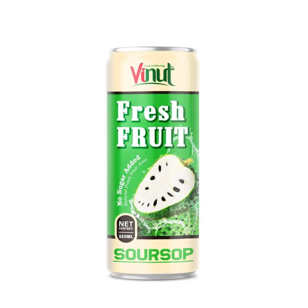 VINUT Fresh Fruit – Soursop, 320 mL view 1