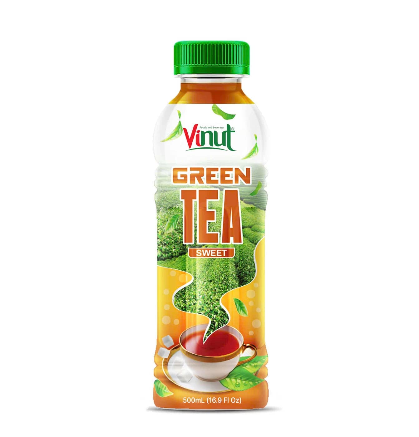 VINUT Green Tea – Sweet, 500 mL view 1