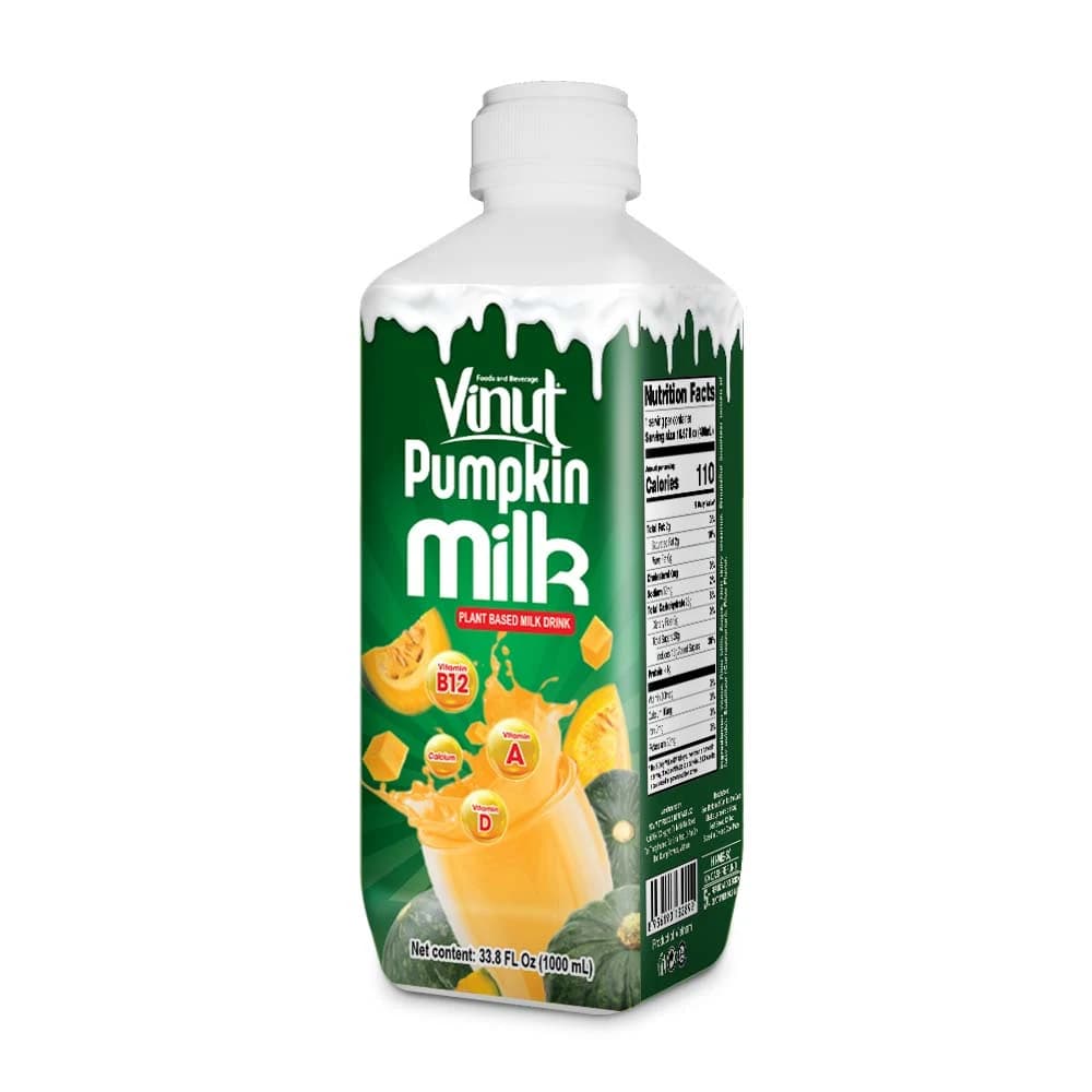 VINUT Pumpkin Milk – Plant-Based Milk Drink, 1,000 mL