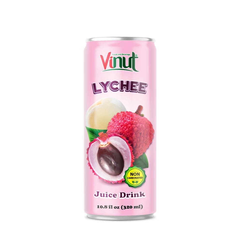 VINUT Lychee Juice Drink, 320 mL view 1