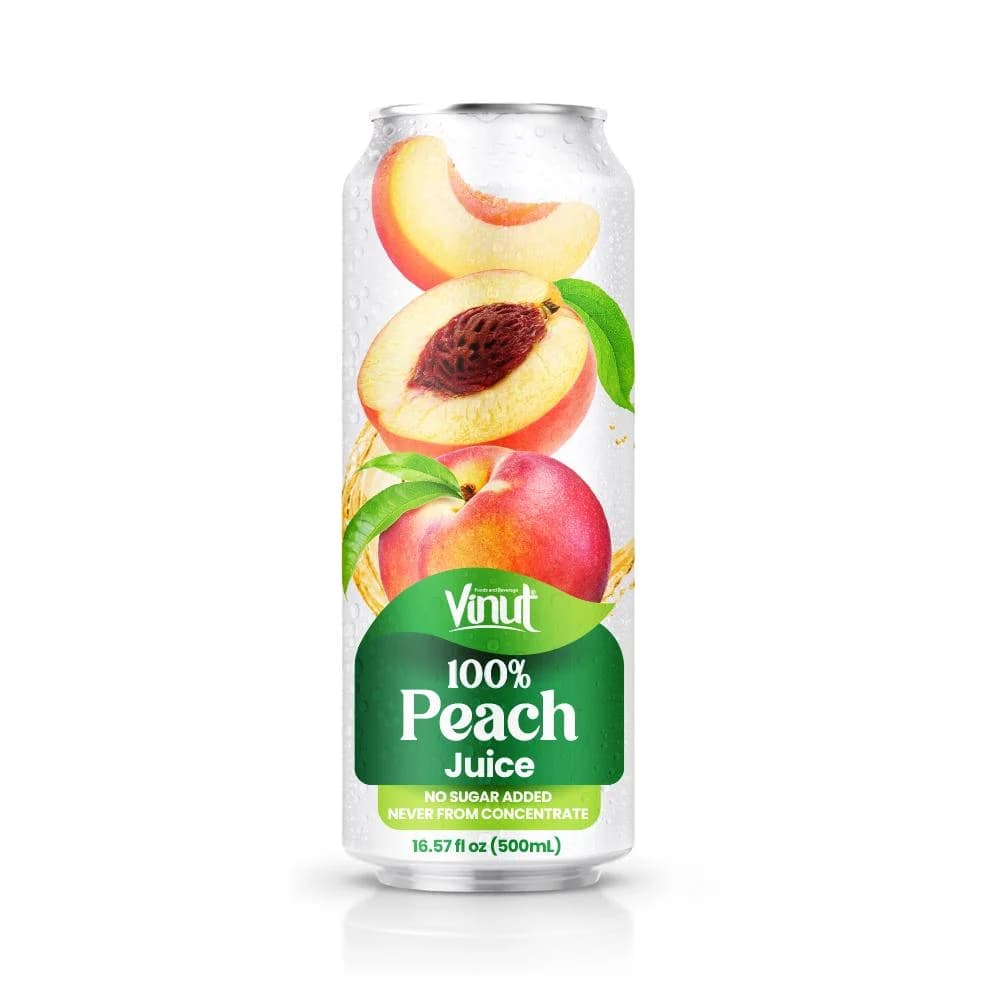 VINUT 100% Peach Juice, 500 mL