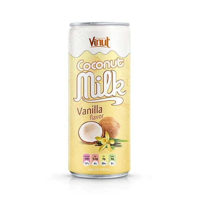 VINUT Coconut Milk – Vanilla Flavor, 320 mL view 1