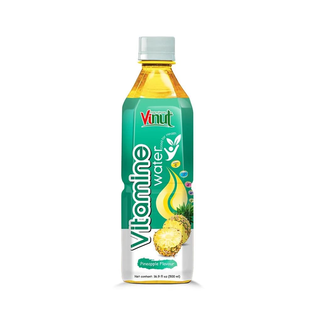 VINUT Vitamin Water – Pineapple Flavour, 500 mL view 1