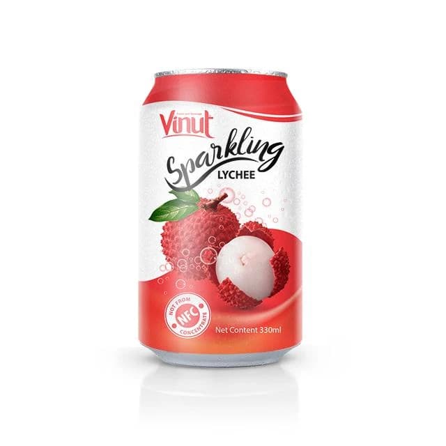 VINUT Sparkling Lychee, 330 mL view 1