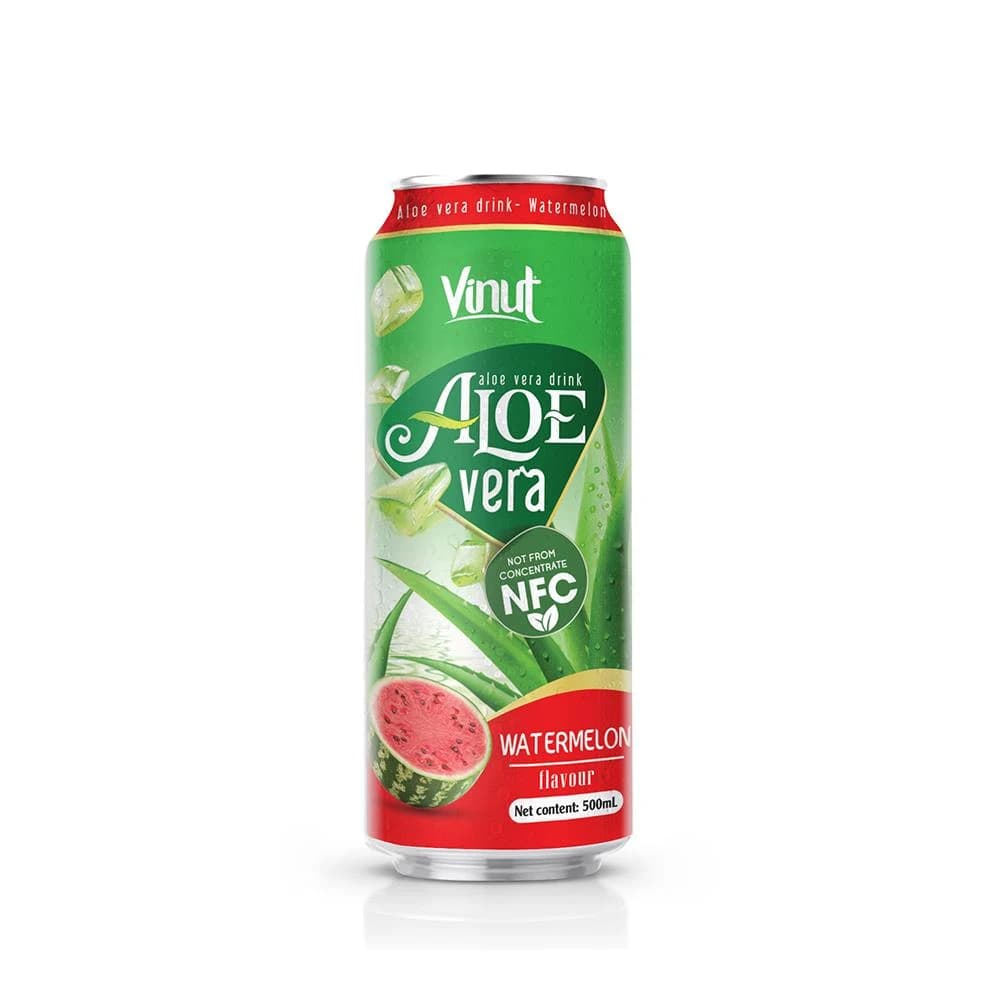 VINUT Aloe Vera Drink – Watermelon Flavour, 500 mL view 1