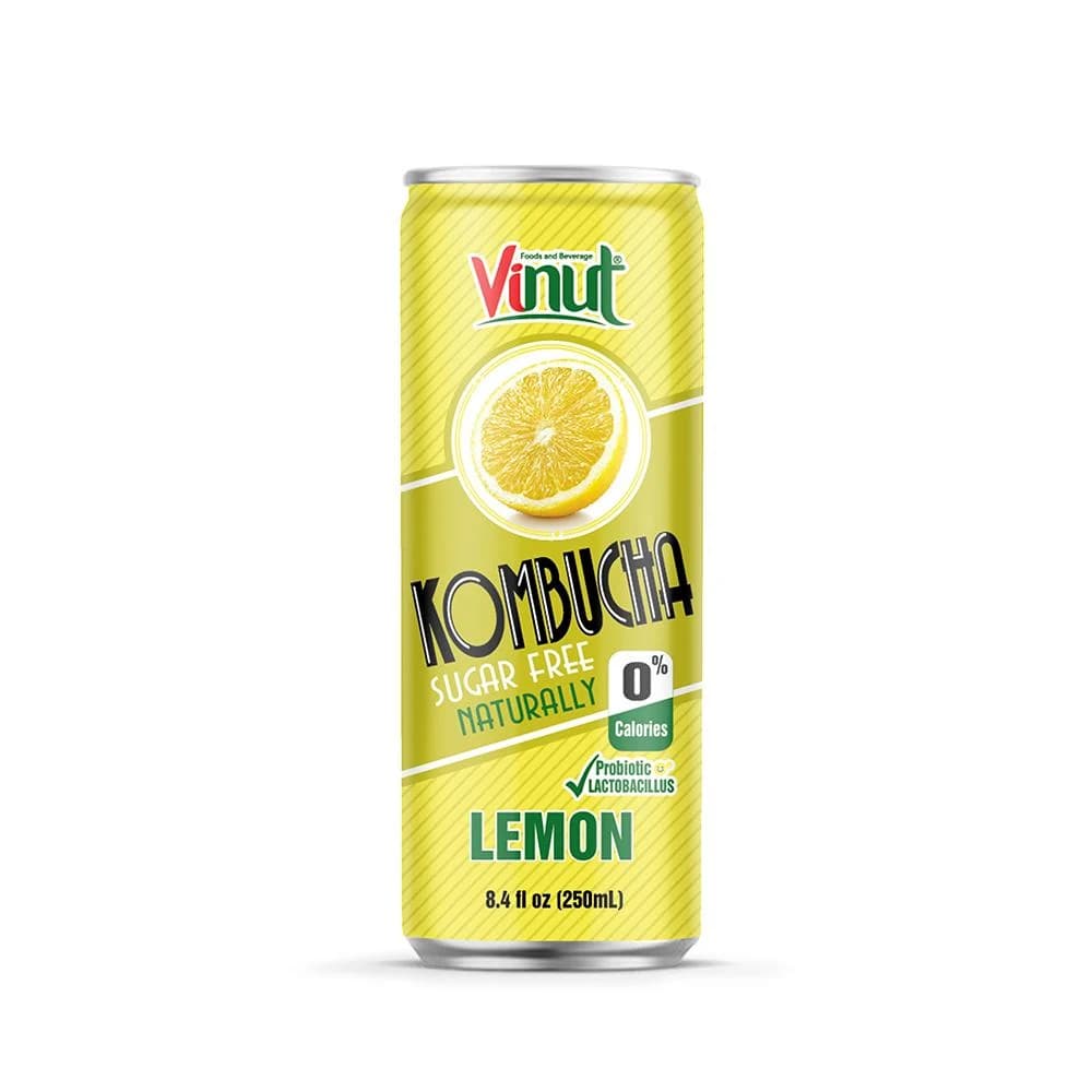 VINUT Kombucha – Lemon, 250 mL view 1