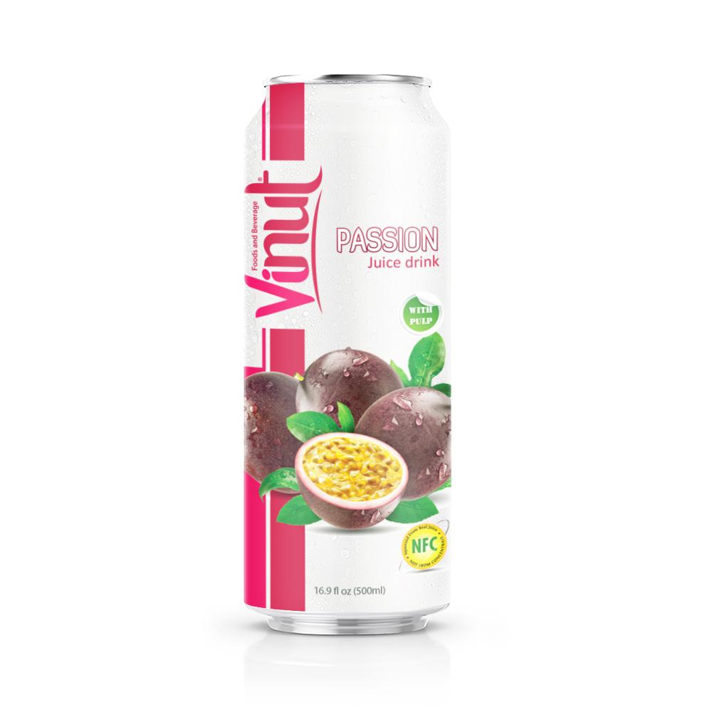 16.9 fl oz Can (Tinned) Passion Fruit Juice Drink Factory Manufacturers and  Suppliers