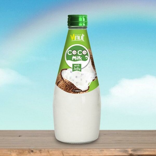 290ml VINUT Bottle Coconut Milk with Jelly