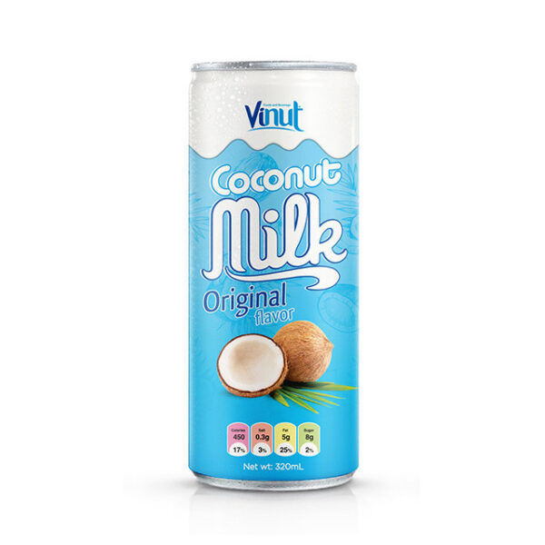 320ml VINUT Original Coconut milk (Pack of 24)