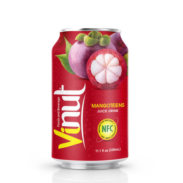 VINUT's Mangosteen Juice Drink 330ml Can