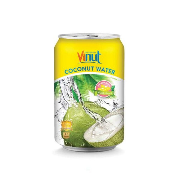 330ml VINUT Premium Canned Coconut water with Pineapple flavour