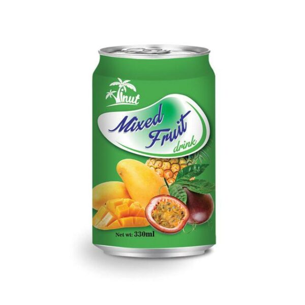 330ml Can (Tinned) Mixed Fruit Juice Drink Factory Manufacturers and
