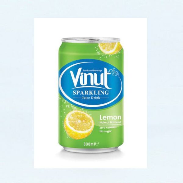 Quench Your Thirst with VINUT Lemon Juice Sparkling Water