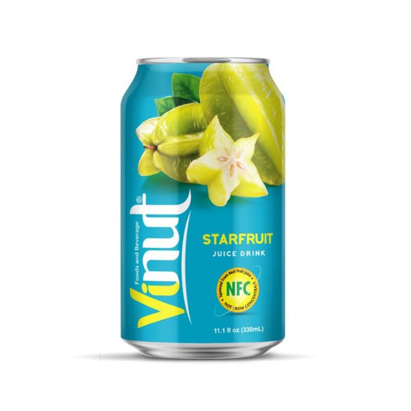 11.1 fl oz VINUT Canned Starfruit Juice Drink