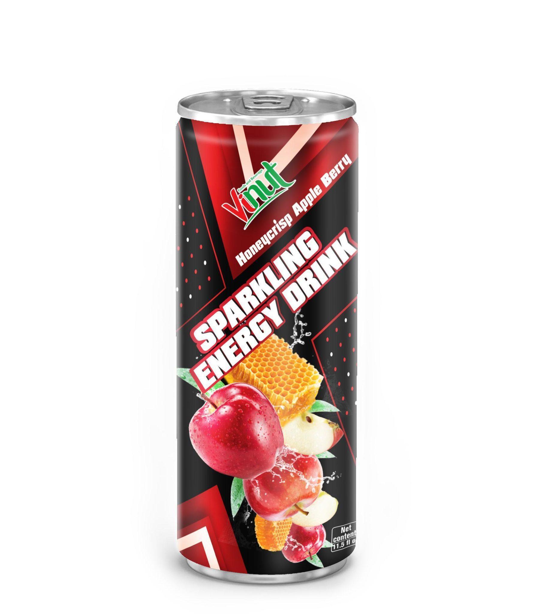 340ml Can (Tinned) Apple Berry Honeycrisp Sparkling water Factory