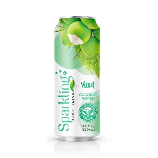 Elevate Hydration with VINUT's Sparkling Coconut Water Juice Drink