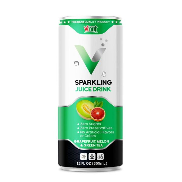 12 fl oz VINUT Sparkling juice drink ( Grapefruit Melon & Green tea)