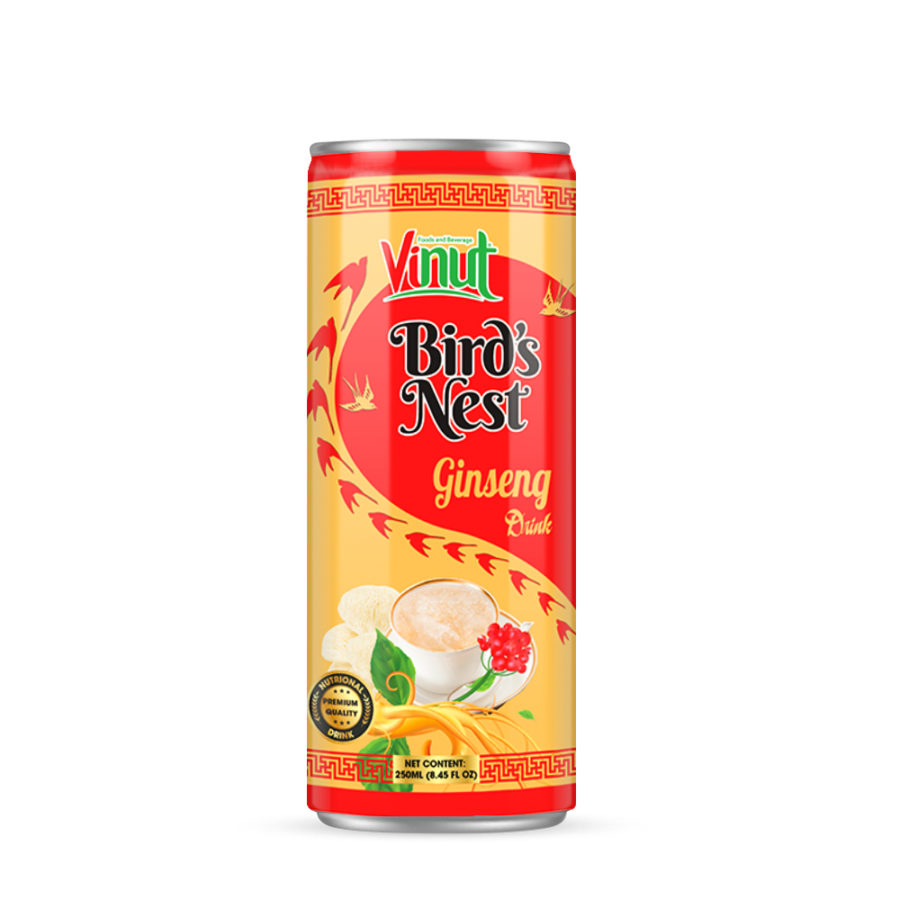 Box Bird's nest drink with Ginseng (4 x 250ml)