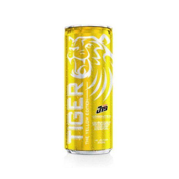 Quench Your Thirst with VINUT's Yellow Edition Tiger Energy Drink!