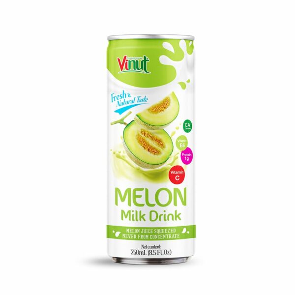 Melon Milk Drink can 8.5 fl oz Melon Milk Drink Vinut