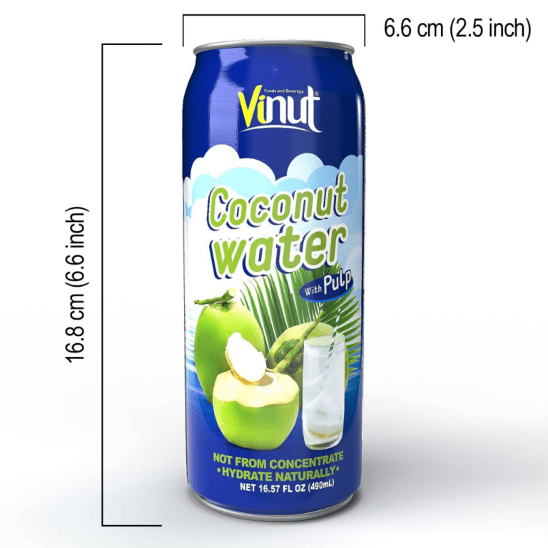 Coconut Water with Pulp 16.57 fl oz Vinut Coconut Water