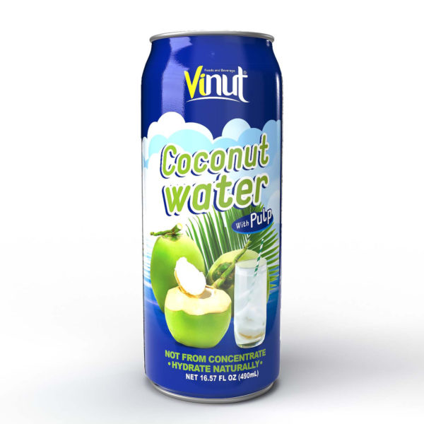 16.57 fl oz VINUT Coconut Water with Pulp