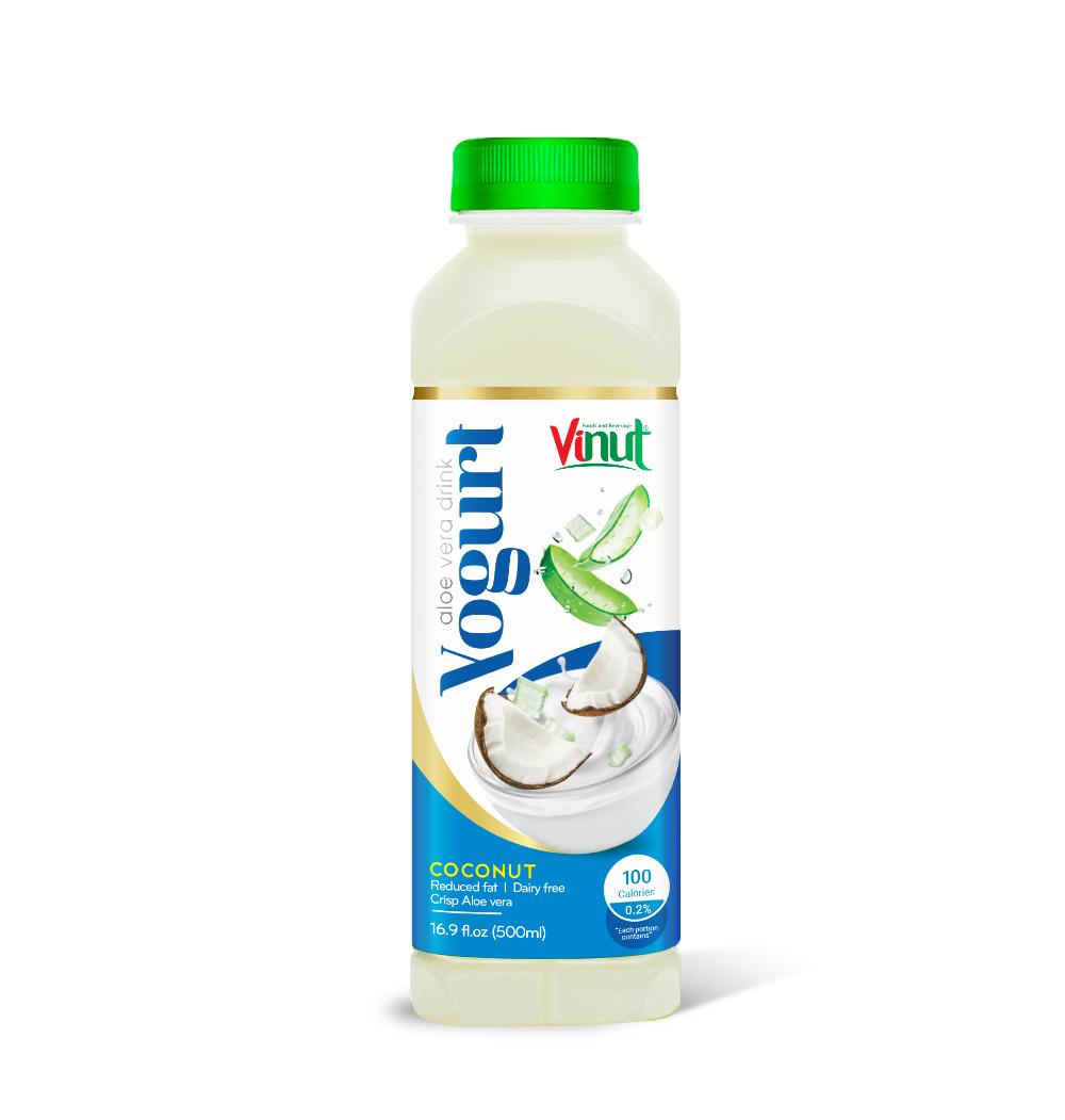 Refreshing Aloe Vera Drink Coconut Milk Dairy Free 16.9 fl oz