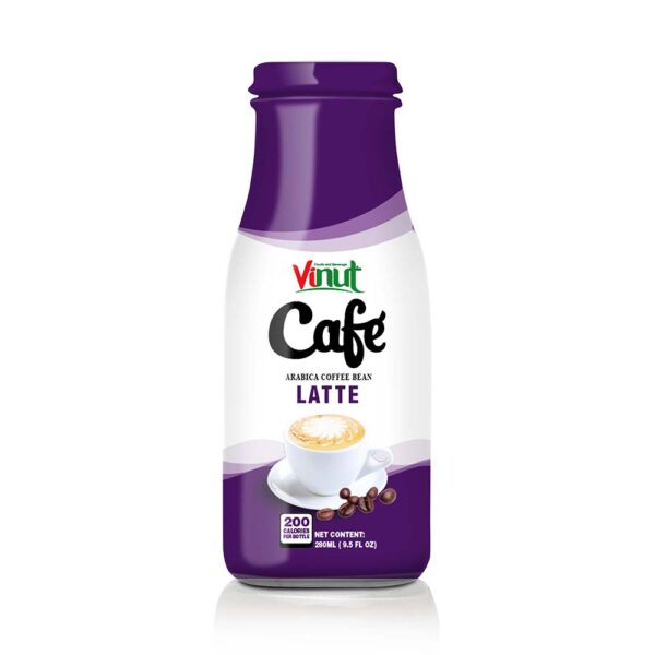 Box 4 x 9.5 fl oz Vinut Latte coffee drink (Arabica coffee bean)